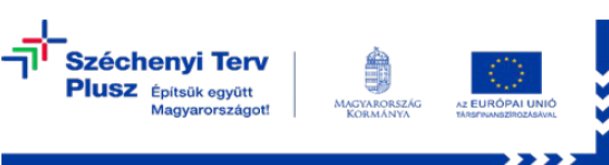 Széchenyi Terv Plusz, Építsük együtt Magyarországot! · Magyarország Kormánya · Az Európai Unió társfinanszírozásával